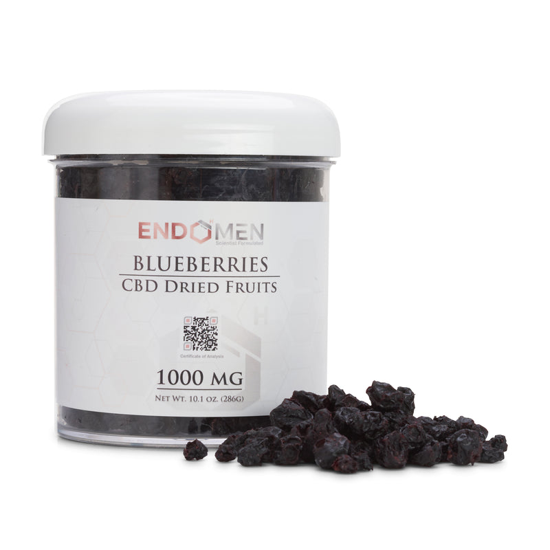Hemp Derived CBD Blueberries 1000mg Wide
