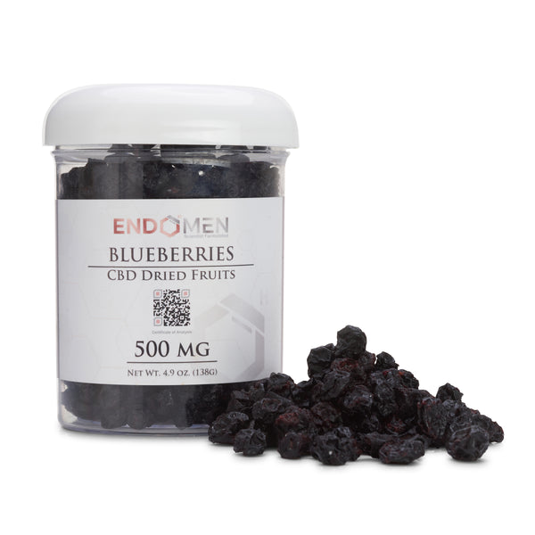 Hemp Derived CBD Blueberries 500mg Wide