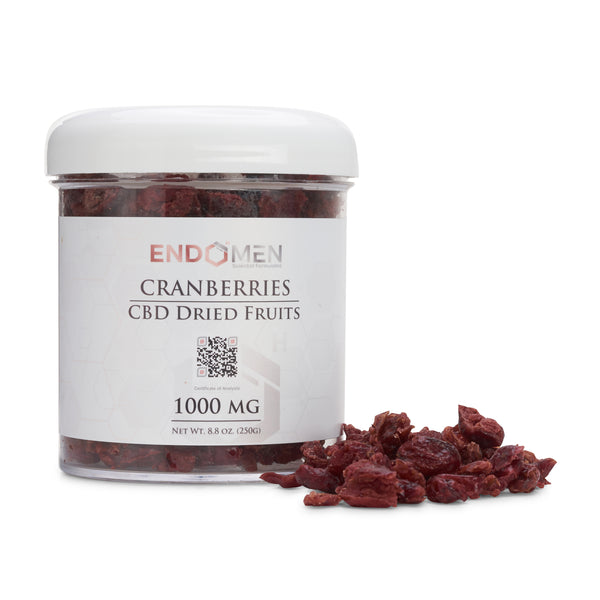 Hemp Derived CBD Cranberries 1000mg Wide