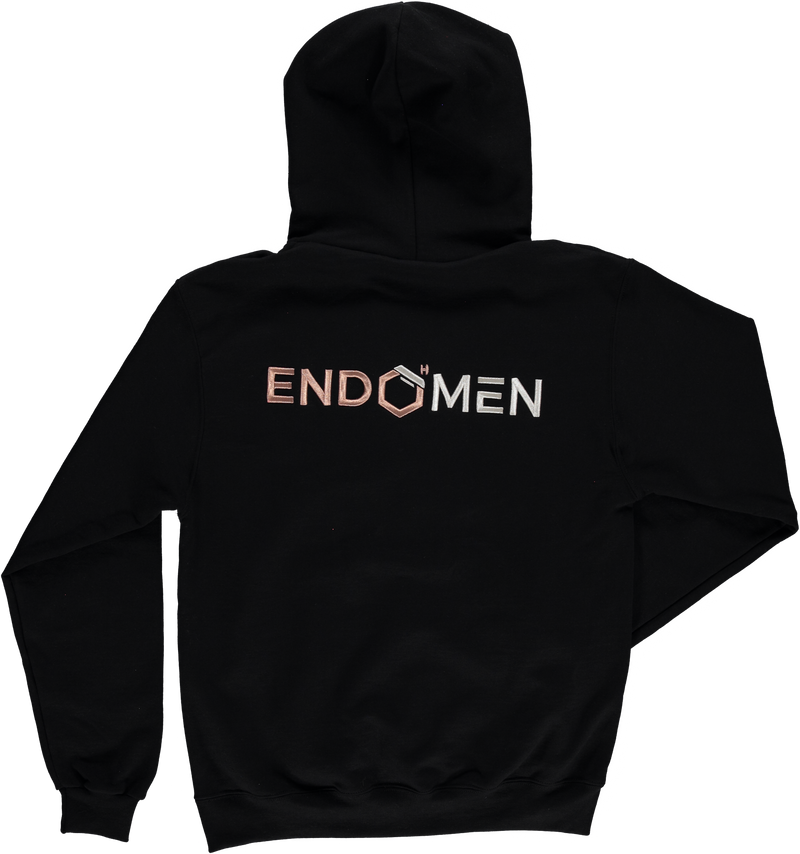 EndoMen '55' in Rose Gold Black Champion Hoodie Limited Edition
