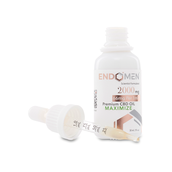 EndoMen 'Maximize' Superior Grade CBD Oil Tincture 2000mg