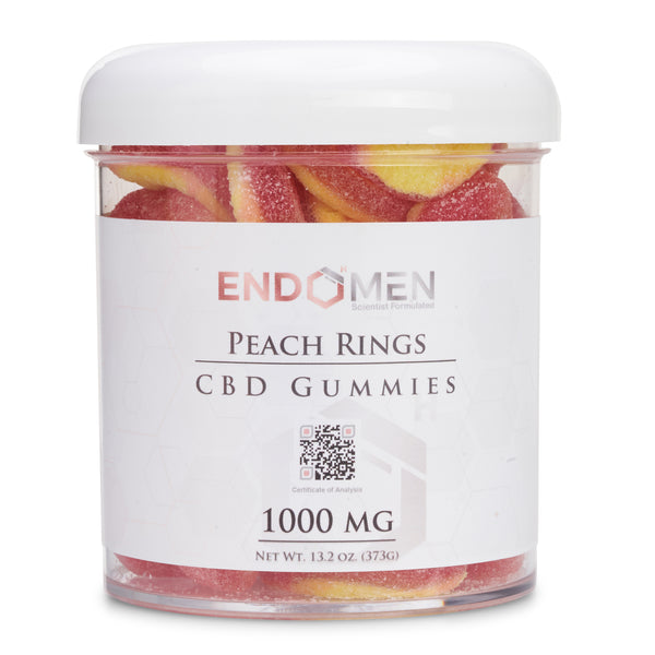 EndoMen CBD Peach Rings 1000mg