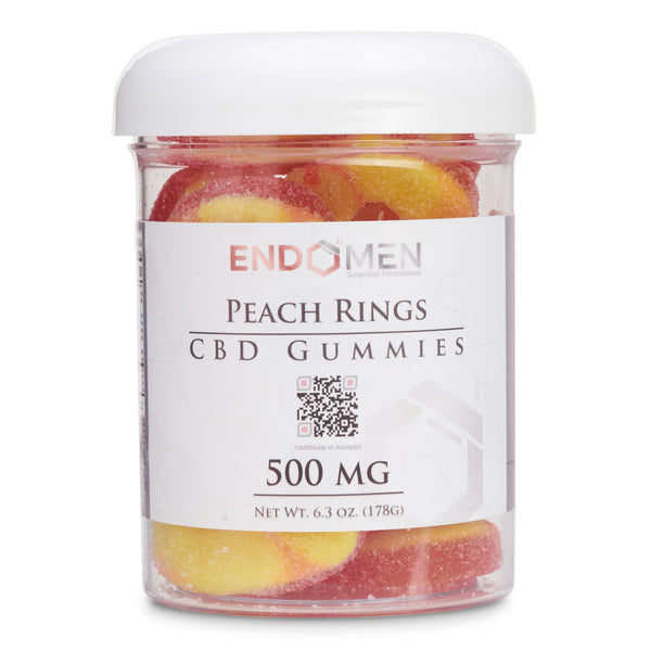 EndoMen CBD Peach Rings 500mg